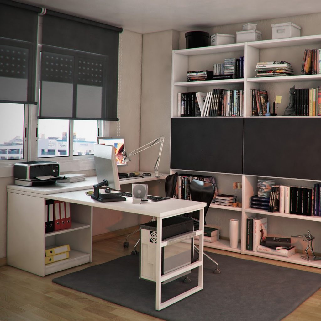 Grey-white-study-area-kids-room