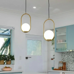 Waterproof Opal Glass Living Room Lamp: Stylish and Functional Lighting
